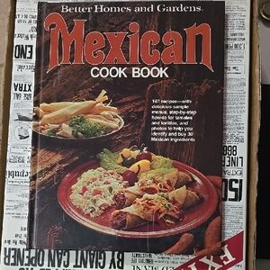 Vtg Better Homes and Gardens Mexican Cook Book 1977